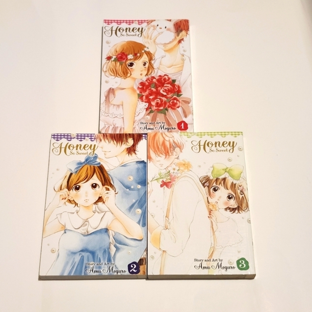 Honey So Sweet Manga - Volumes 1-3 - Books